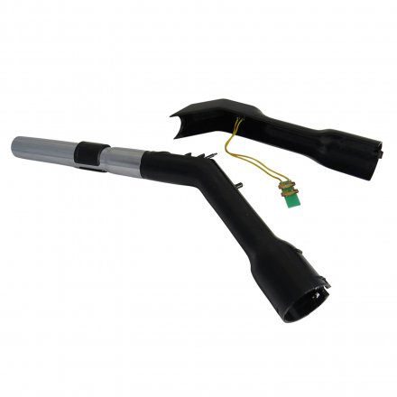 Uchwyt czarny do węża LUX styk ślizgowy przód